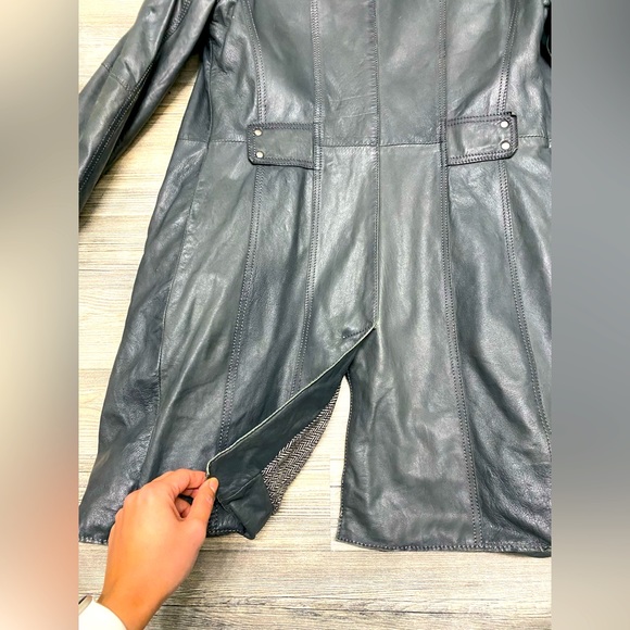 Danier Leather Long Jacket - Picture 7 of 9